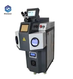 200W مجوهرات الليزر آلة لحام للذهب الشظية المعدنية