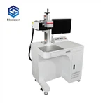 5W UV Aircooling الجدول نوع الألياف الليزر آلة وسم